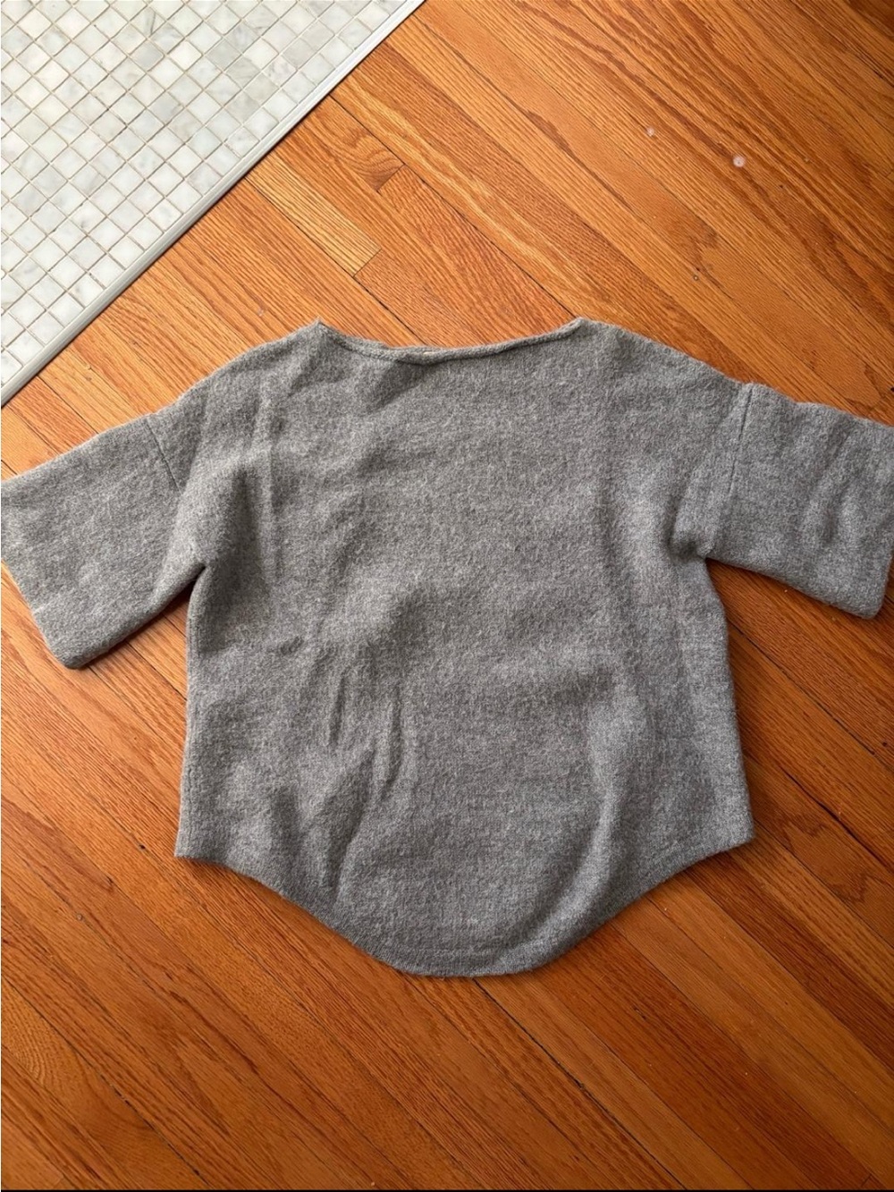 Lauren manoogian 100% baby alpaca bateau neck sweater
